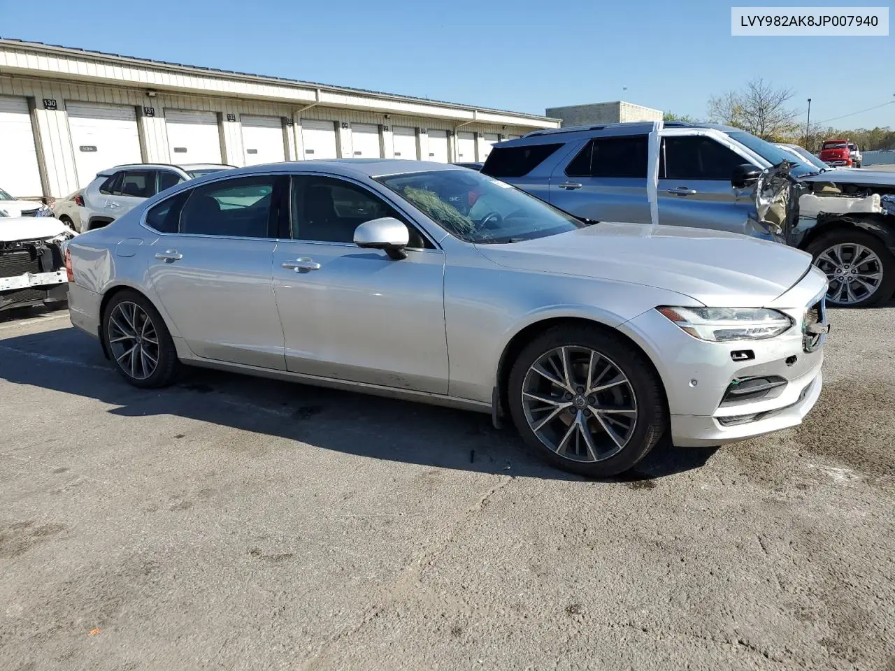 2018 Volvo S90 T5 Momentum VIN: LVY982AK8JP007940 Lot: 86713495