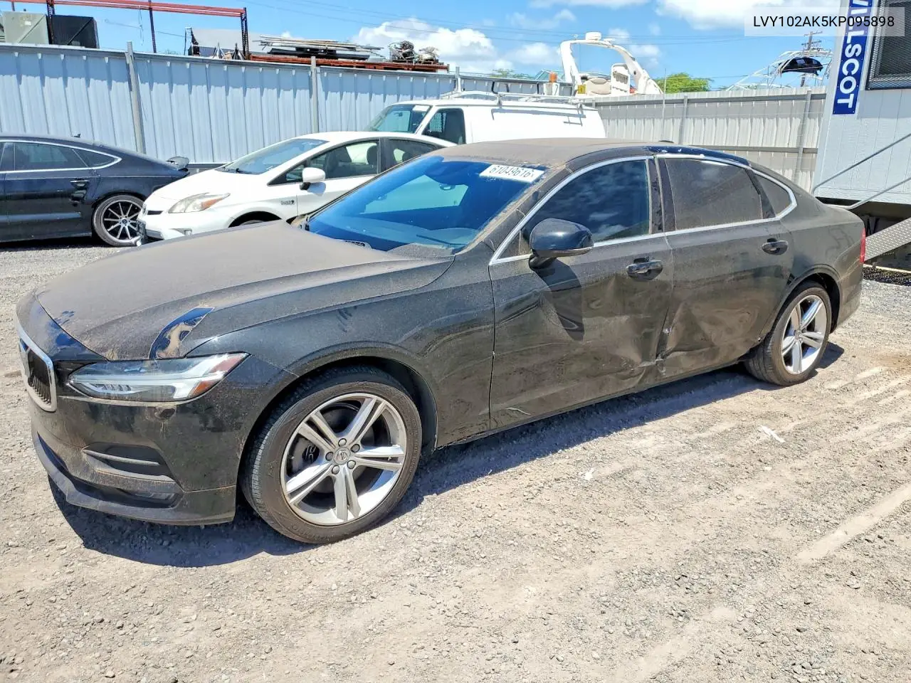 2019 Volvo S90 VIN: LVY102AK5KP095898 Lot: 61049616