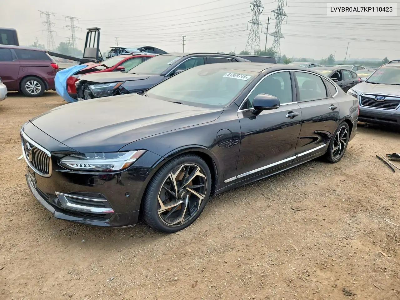 2019 Volvo S90 T8 Inscription VIN: LVYBR0AL7KP110425 Lot: 61099746