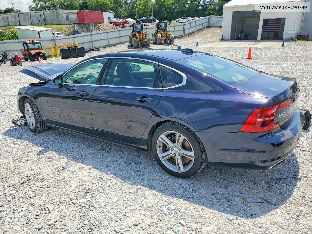 2019 Volvo S90 T5 Momentum VIN: LVY102MK3KP090789 Lot: 85791935