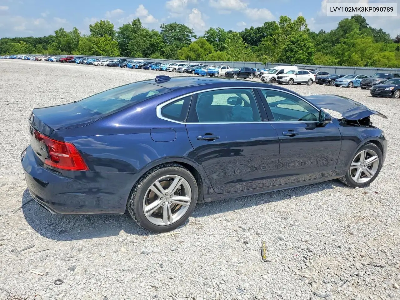 2019 Volvo S90 T5 Momentum VIN: LVY102MK3KP090789 Lot: 85791935