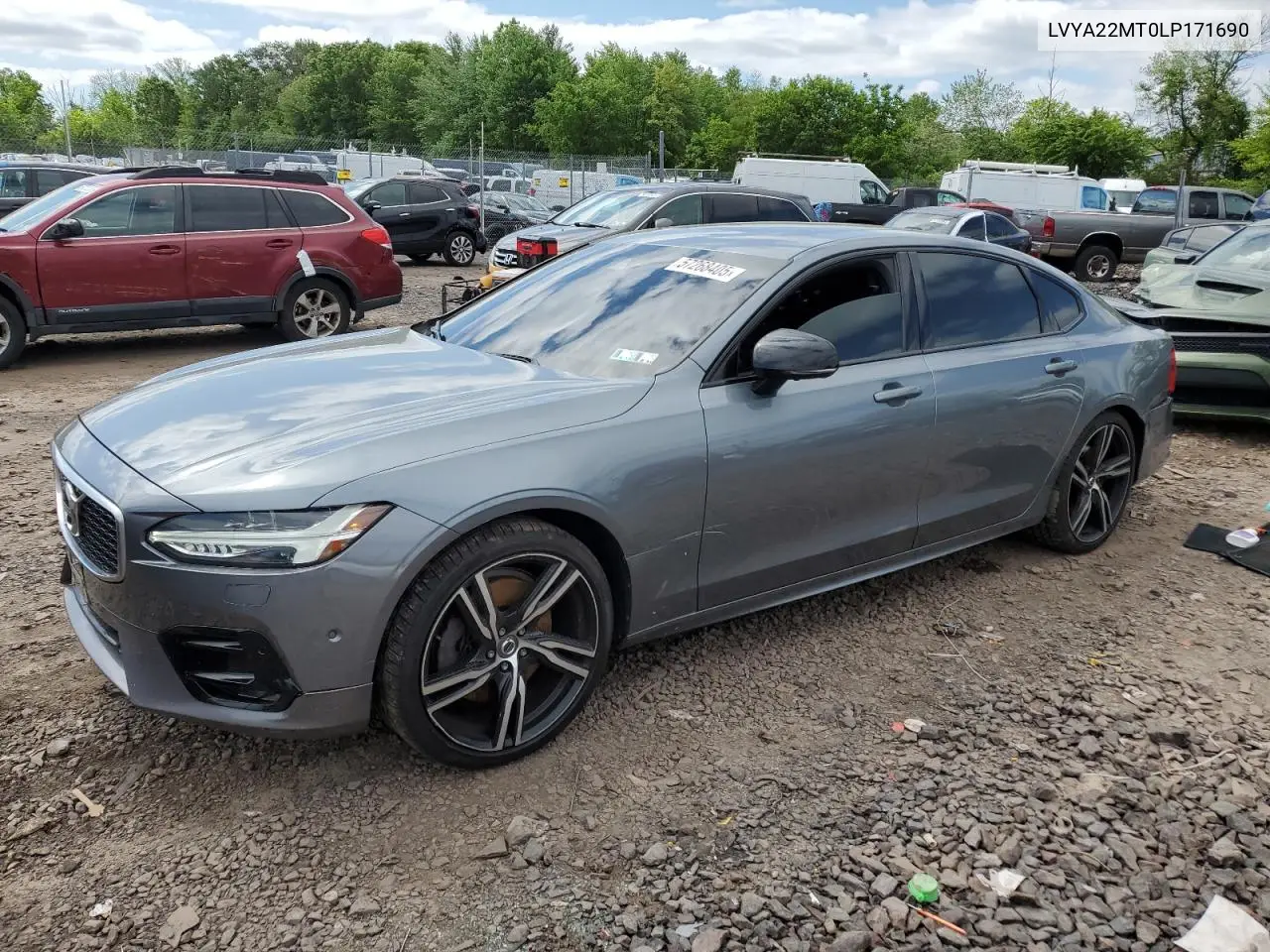 2020 Volvo S90 T6 Ocean Race VIN: LVYA22MT0LP171690 Lot: 57268405