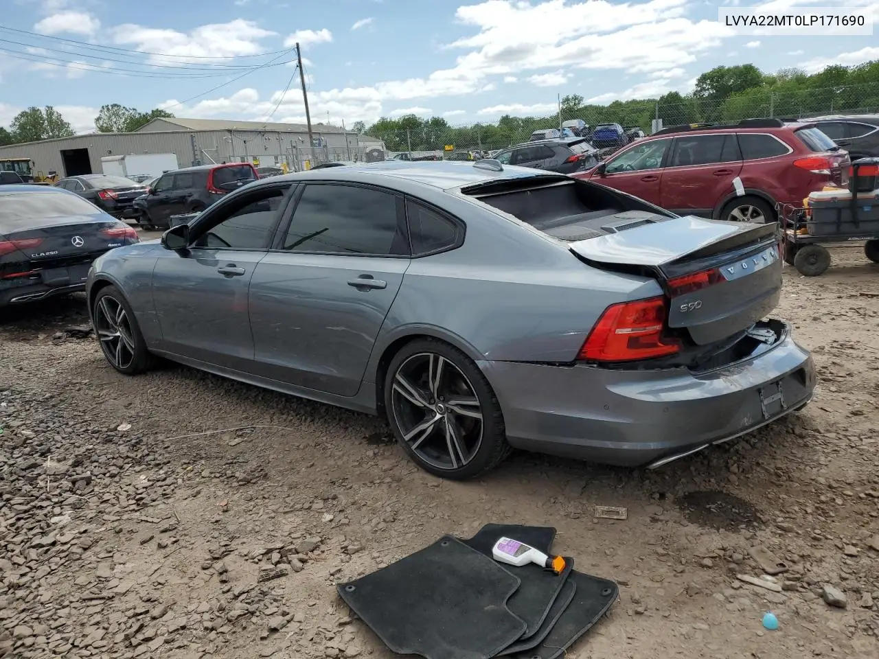 2020 Volvo S90 T6 Ocean Race VIN: LVYA22MT0LP171690 Lot: 57268405