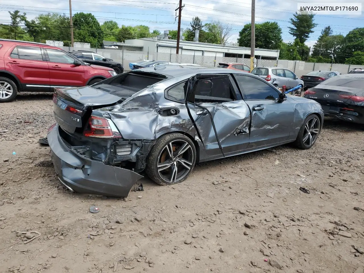 2020 Volvo S90 T6 Ocean Race VIN: LVYA22MT0LP171690 Lot: 57268405