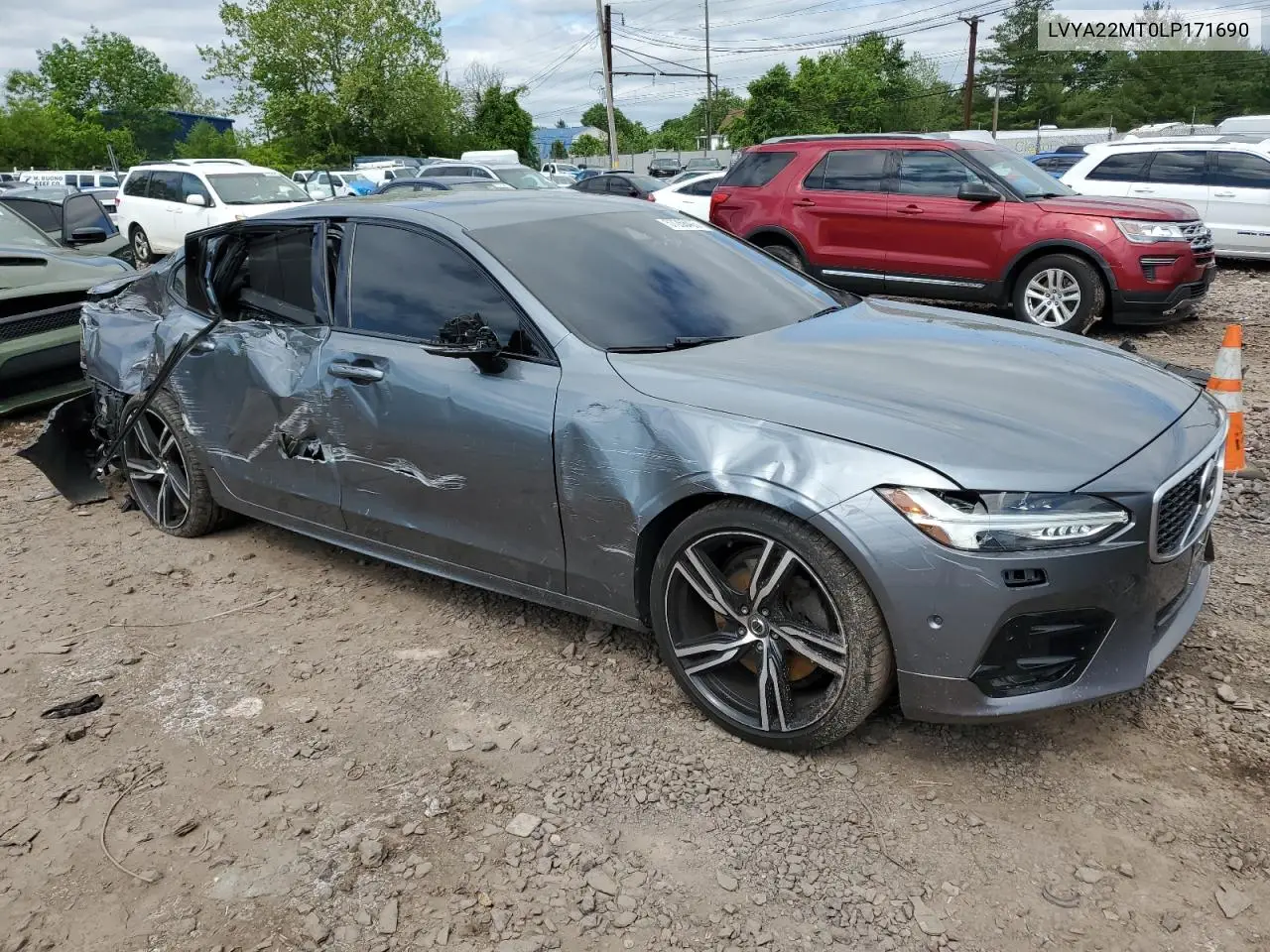 2020 Volvo S90 T6 Ocean Race VIN: LVYA22MT0LP171690 Lot: 57268405