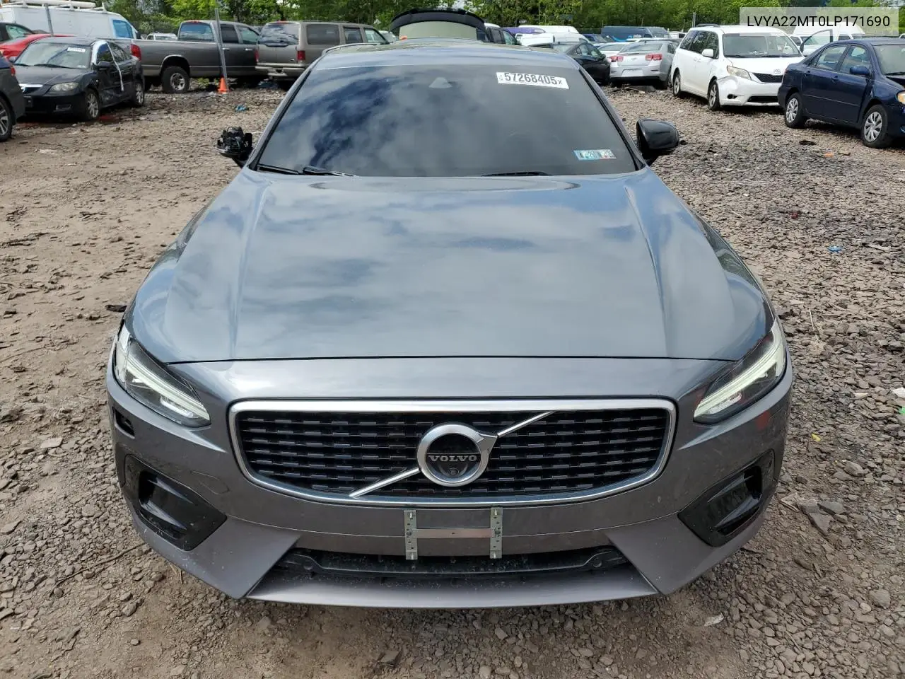 2020 Volvo S90 T6 Ocean Race VIN: LVYA22MT0LP171690 Lot: 57268405