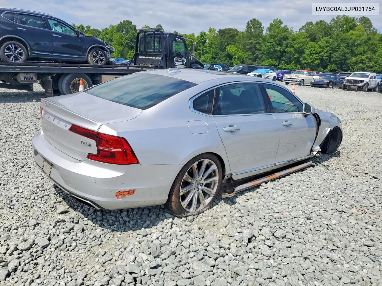 2020 Volvo S90 T8 Inscription VIN: LVYBC0AL3JP031754 Lot: 58970736