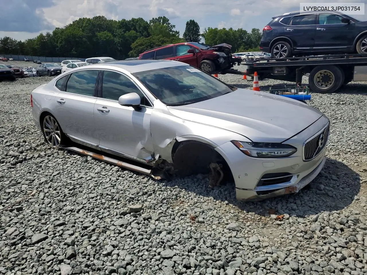 2020 Volvo S90 T8 Inscription VIN: LVYBC0AL3JP031754 Lot: 58970736