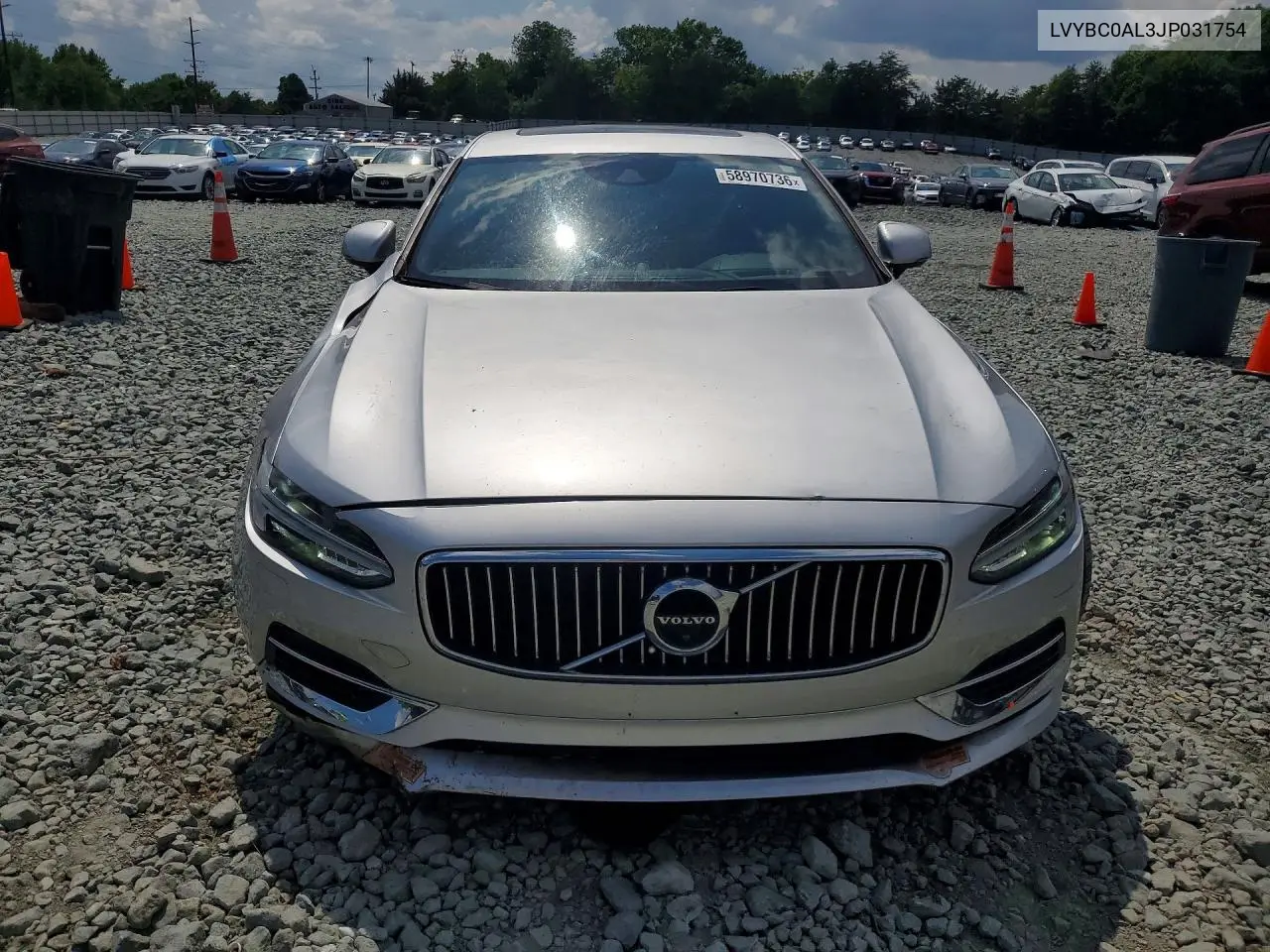 2020 Volvo S90 T8 Inscription VIN: LVYBC0AL3JP031754 Lot: 58970736
