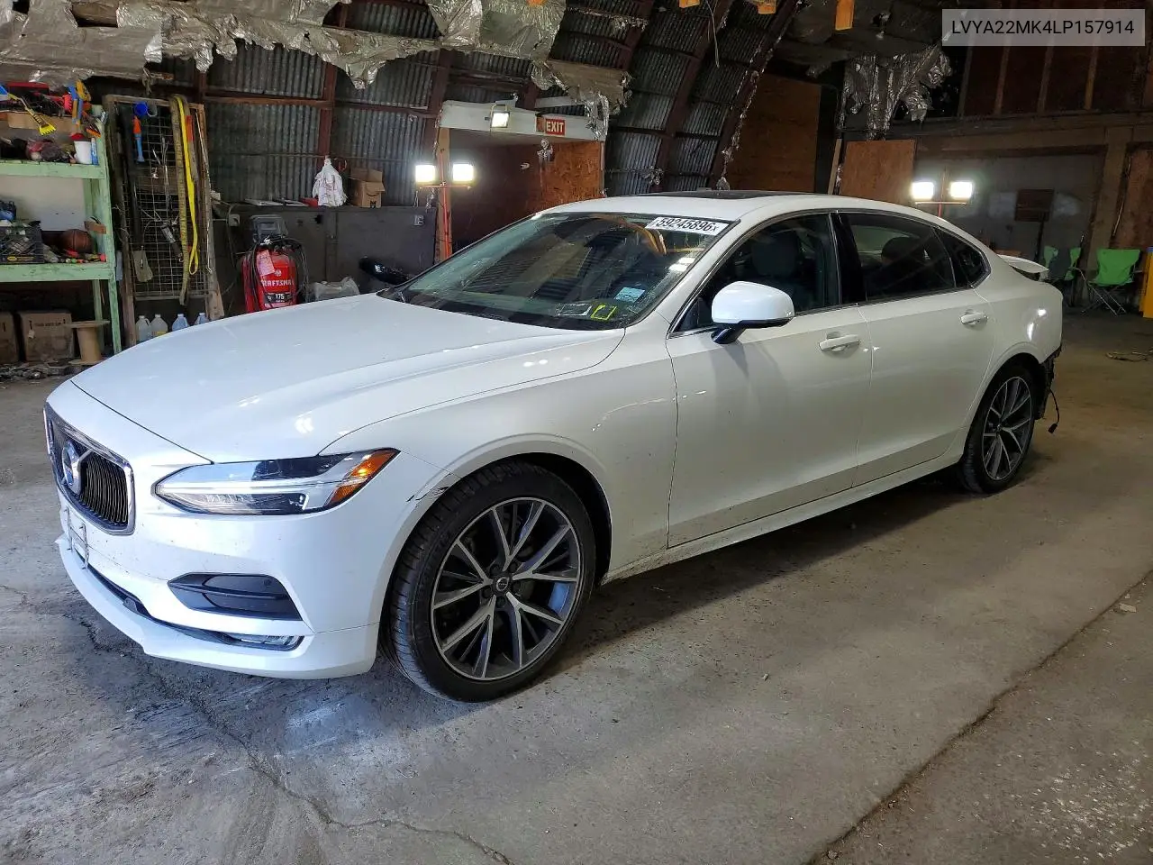 2020 Volvo S90 T6 Momentum VIN: LVYA22MK4LP157914 Lot: 59245896