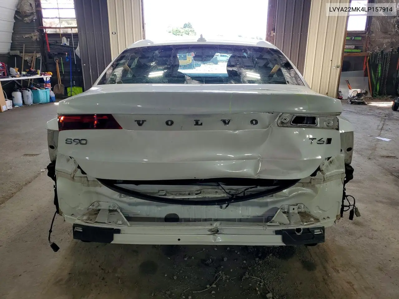 2020 Volvo S90 T6 Momentum VIN: LVYA22MK4LP157914 Lot: 59245896