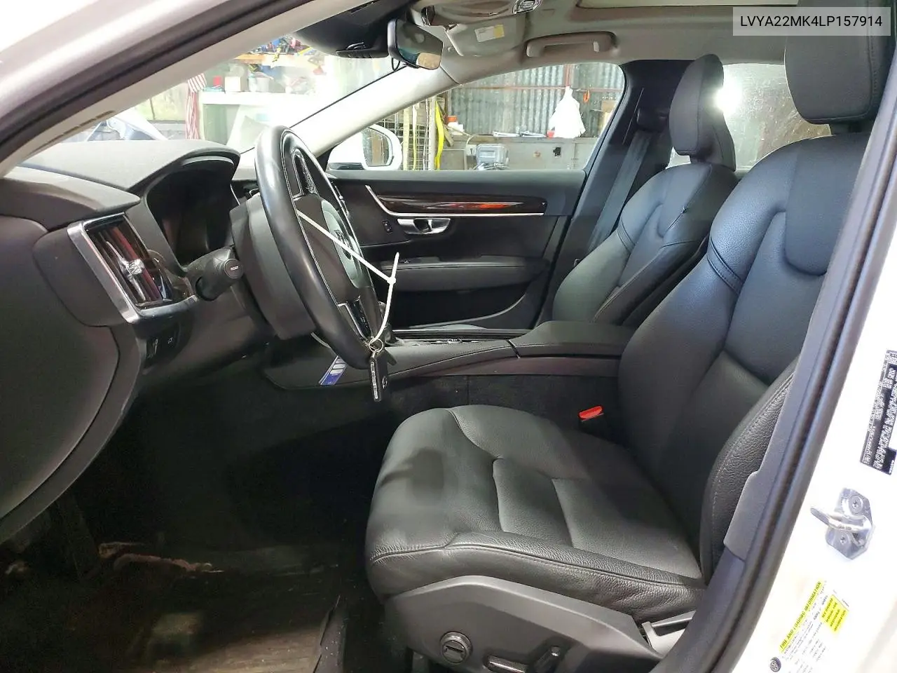 2020 Volvo S90 T6 Momentum VIN: LVYA22MK4LP157914 Lot: 59245896