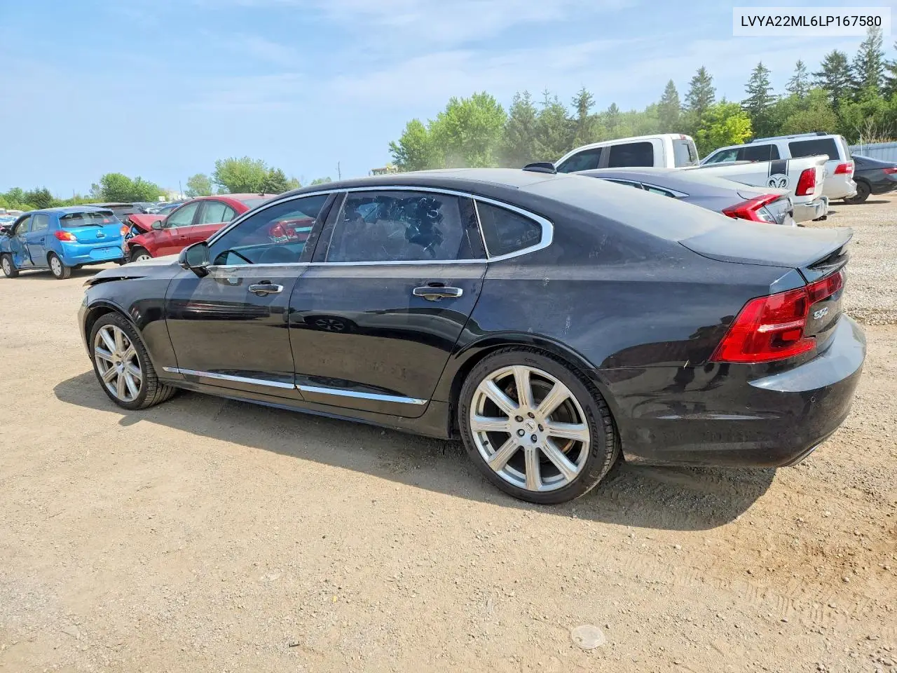 2020 Volvo S90 T6 Inscription VIN: LVYA22ML6LP167580 Lot: 59371996