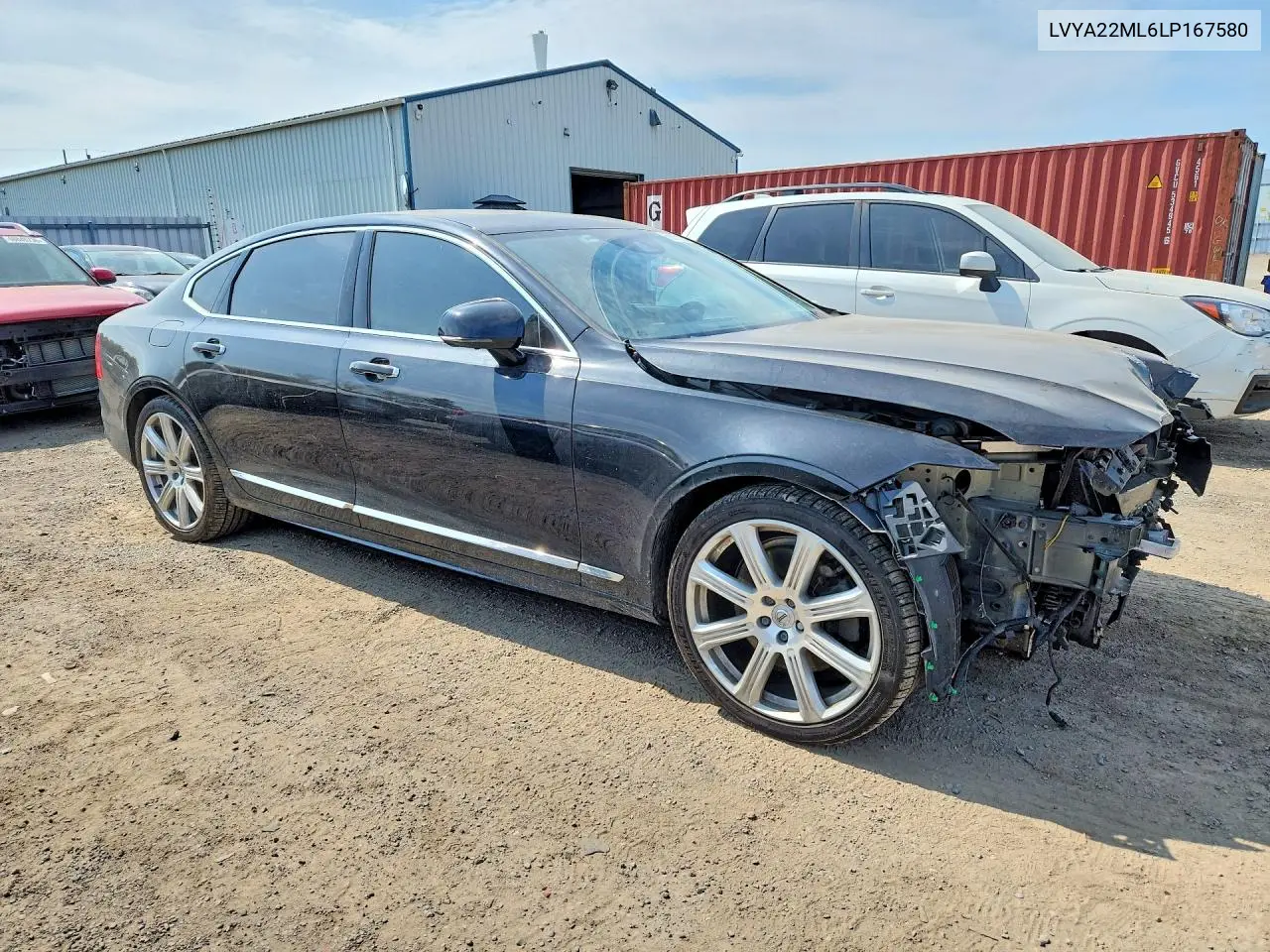 2020 Volvo S90 T6 Inscription VIN: LVYA22ML6LP167580 Lot: 59371996
