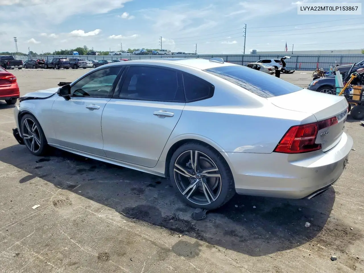 2020 Volvo S90 T6 Ocean Race VIN: LVYA22MT0LP153867 Lot: 60746786