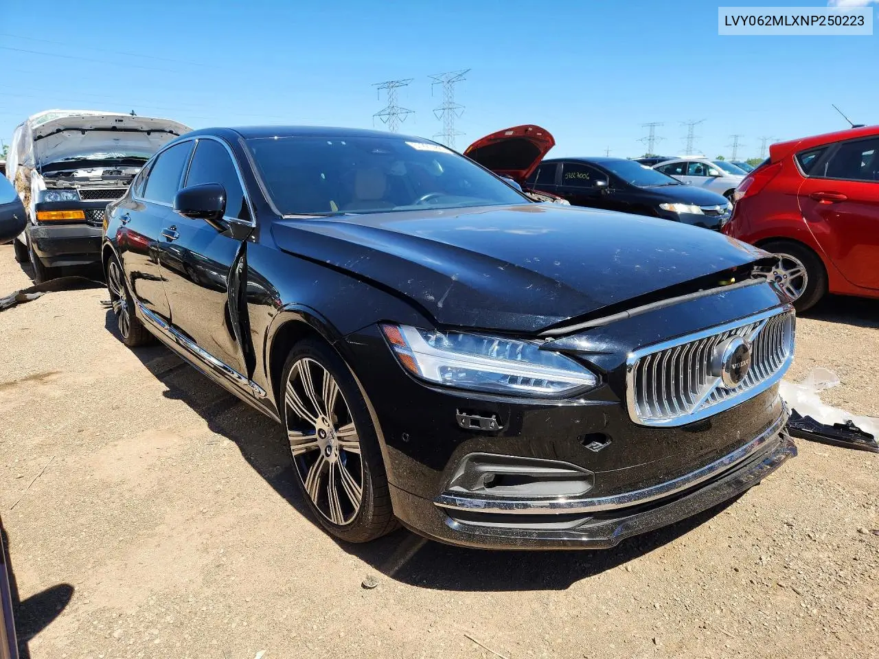 2022 Volvo S90 B6 Inscription VIN: LVY062MLXNP250223 Lot: 57227486