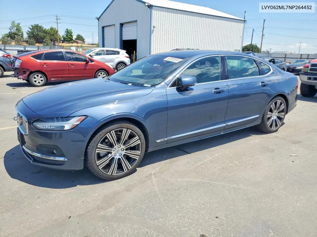 2022 Volvo S90 B6 Inscription VIN: LVY062ML7NP264452 Lot: 60707816