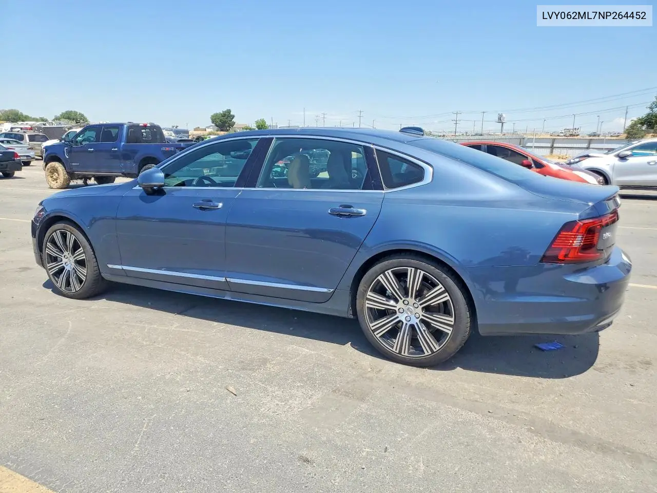 2022 Volvo S90 B6 Inscription VIN: LVY062ML7NP264452 Lot: 60707816