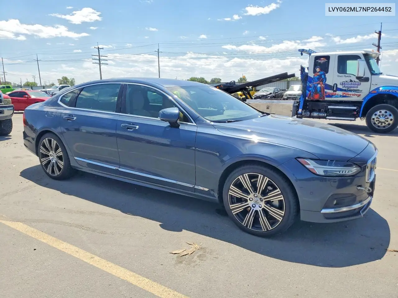 2022 Volvo S90 B6 Inscription VIN: LVY062ML7NP264452 Lot: 60707816