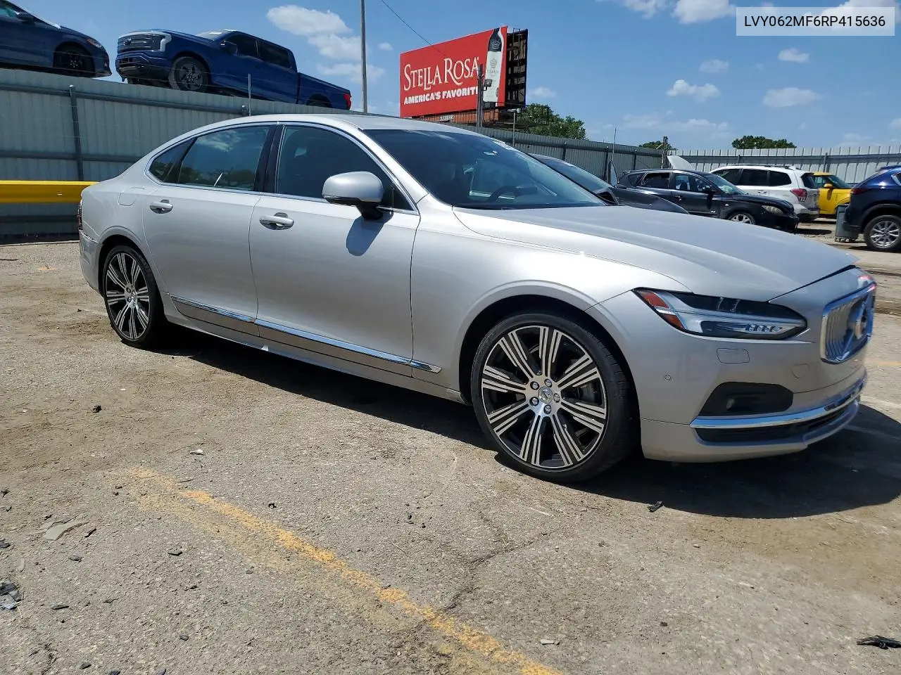 2024 Volvo S90 Ultimate VIN: LVY062MF6RP415636 Lot: 62044606