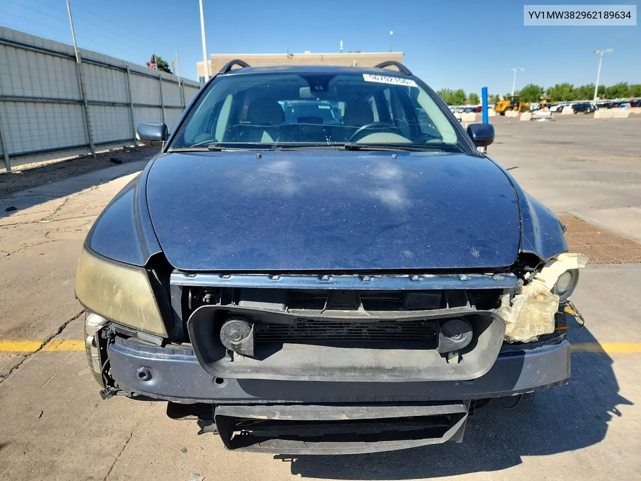 2006 Volvo V50 2.4I VIN: YV1MW382962189634 Lot: 56792156