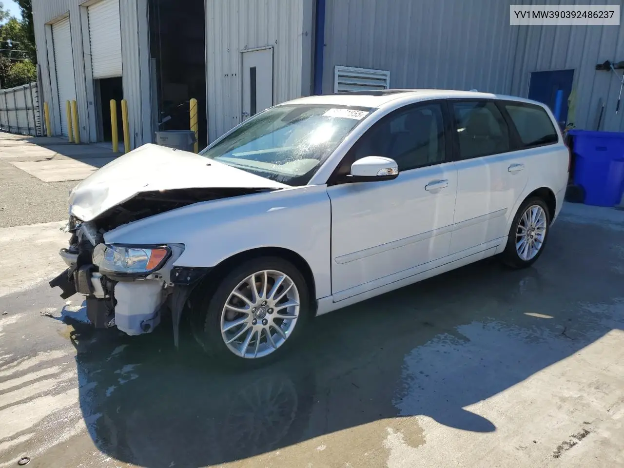 2009 Volvo V50 2.4I VIN: YV1MW390392486237 Lot: 86461855
