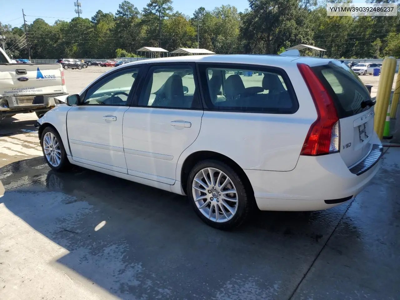 2009 Volvo V50 2.4I VIN: YV1MW390392486237 Lot: 86461855