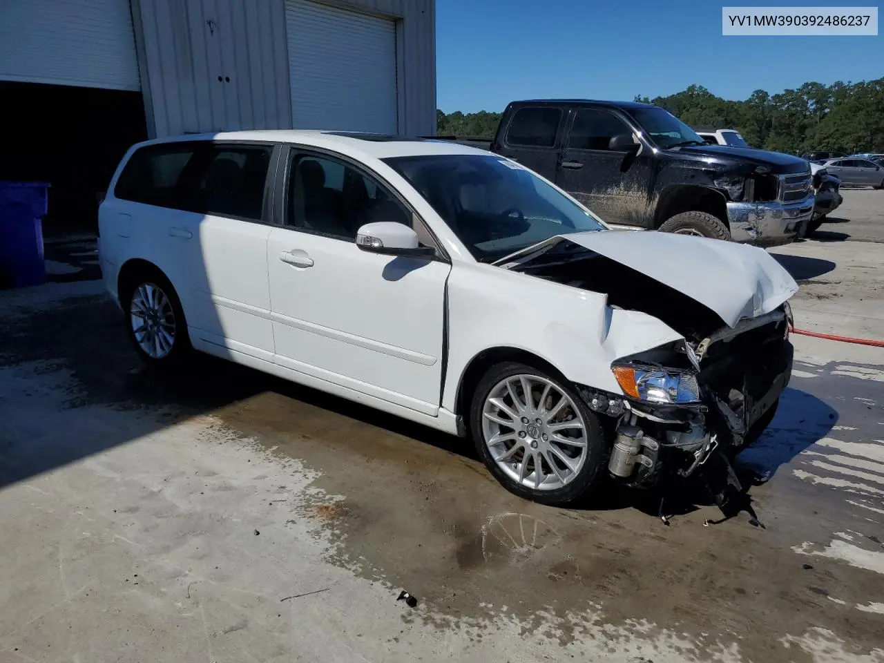2009 Volvo V50 2.4I VIN: YV1MW390392486237 Lot: 86461855