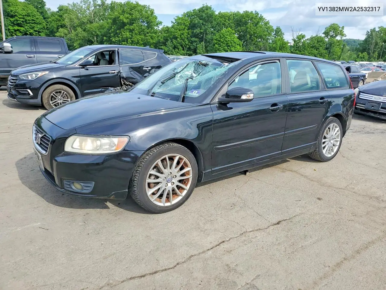 2010 Volvo V50 2.4I VIN: YV1382MW2A2532317 Lot: 60698446