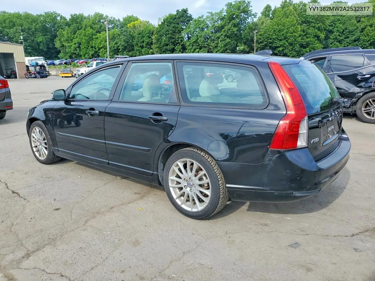 2010 Volvo V50 2.4I VIN: YV1382MW2A2532317 Lot: 60698446
