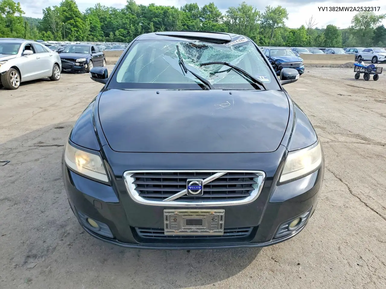 2010 Volvo V50 2.4I VIN: YV1382MW2A2532317 Lot: 60698446