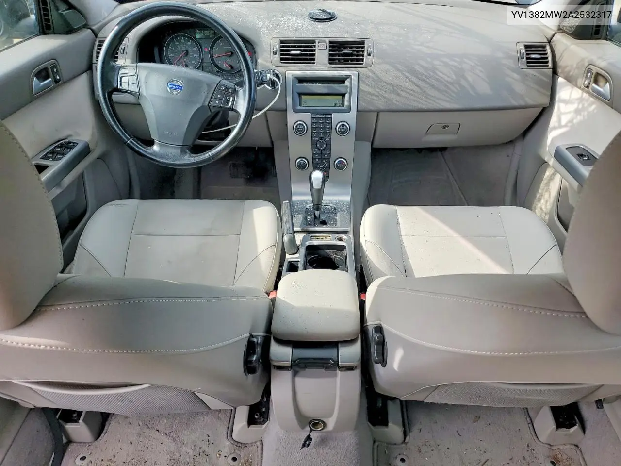 2010 Volvo V50 2.4I VIN: YV1382MW2A2532317 Lot: 60698446