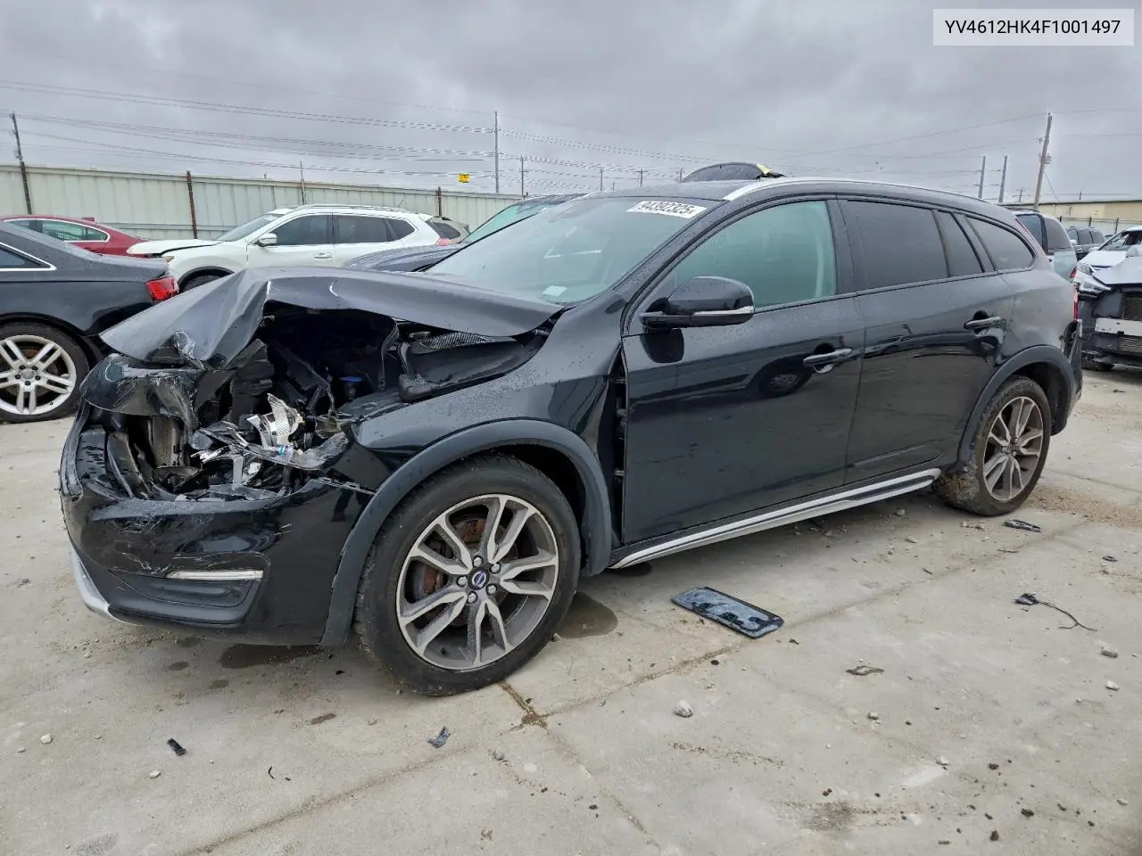 2015 Volvo V60 Cross Country Premier VIN: YV4612HK4F1001497 Lot: 94392325