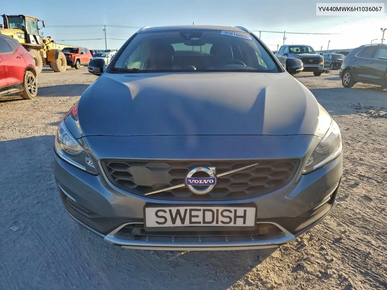 2017 Volvo V60 Cross Country Premier VIN: YV440MWK6H1036067 Lot: 95016065