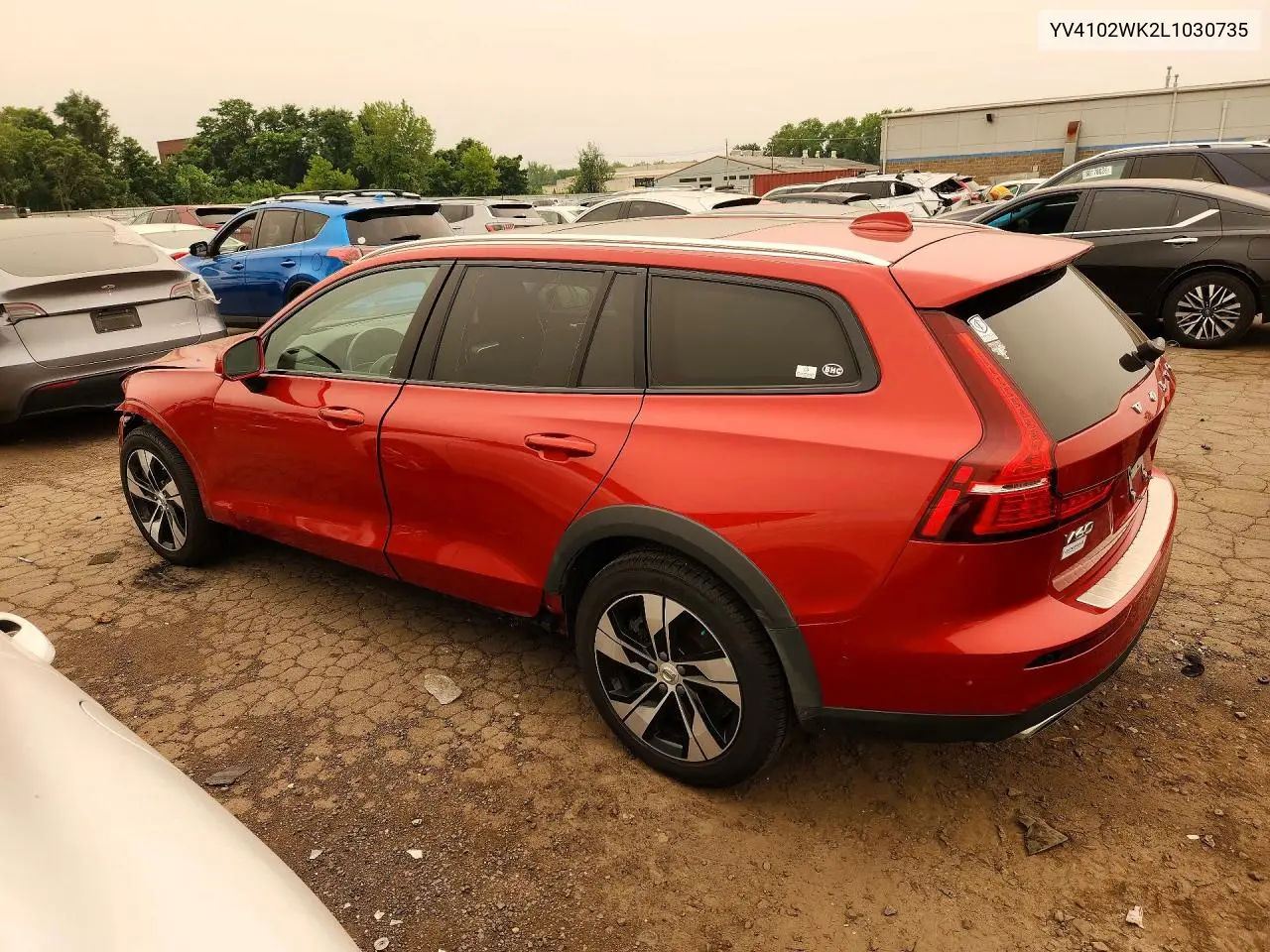 2020 Volvo V60 Cross Country T5 Momentum VIN: YV4102WK2L1030735 Lot: 60361156