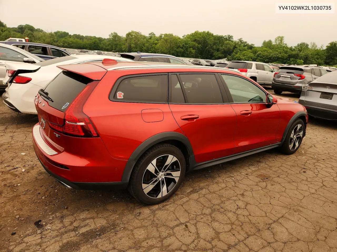 2020 Volvo V60 Cross Country T5 Momentum VIN: YV4102WK2L1030735 Lot: 60361156