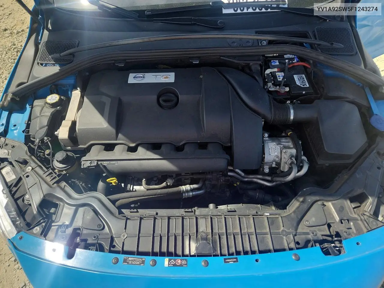 2015 Volvo V60 Polestar VIN: YV1A92SW5F1243274 Lot: 47292136