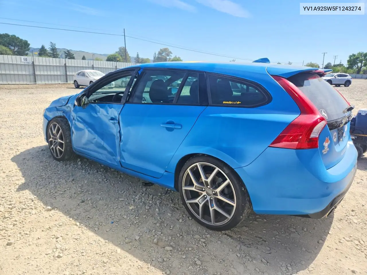 2015 Volvo V60 Polestar VIN: YV1A92SW5F1243274 Lot: 47292136