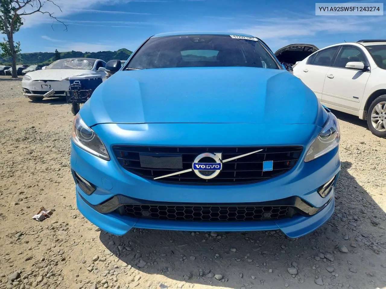 2015 Volvo V60 Polestar VIN: YV1A92SW5F1243274 Lot: 47292136