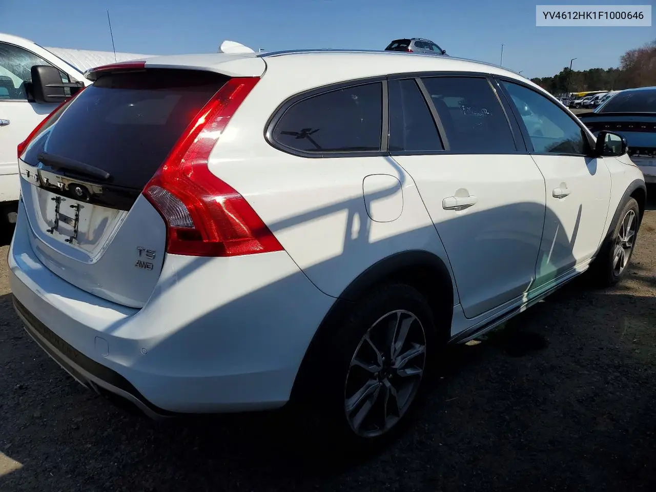 2015 Volvo V60 Cross Country Premier VIN: YV4612HK1F1000646 Lot: 49446676