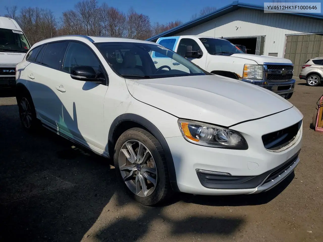 2015 Volvo V60 Cross Country Premier VIN: YV4612HK1F1000646 Lot: 49446676