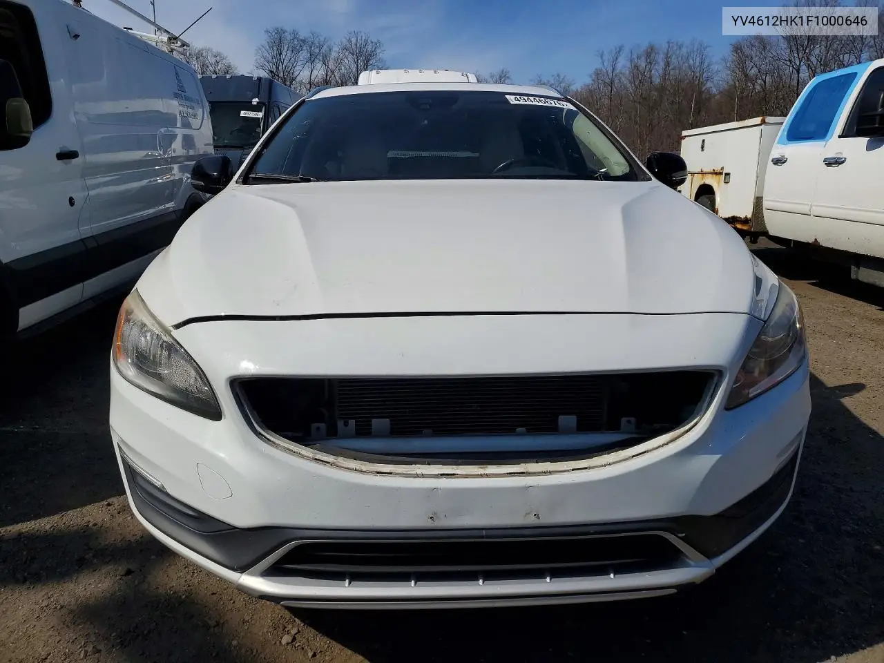 2015 Volvo V60 Cross Country Premier VIN: YV4612HK1F1000646 Lot: 49446676