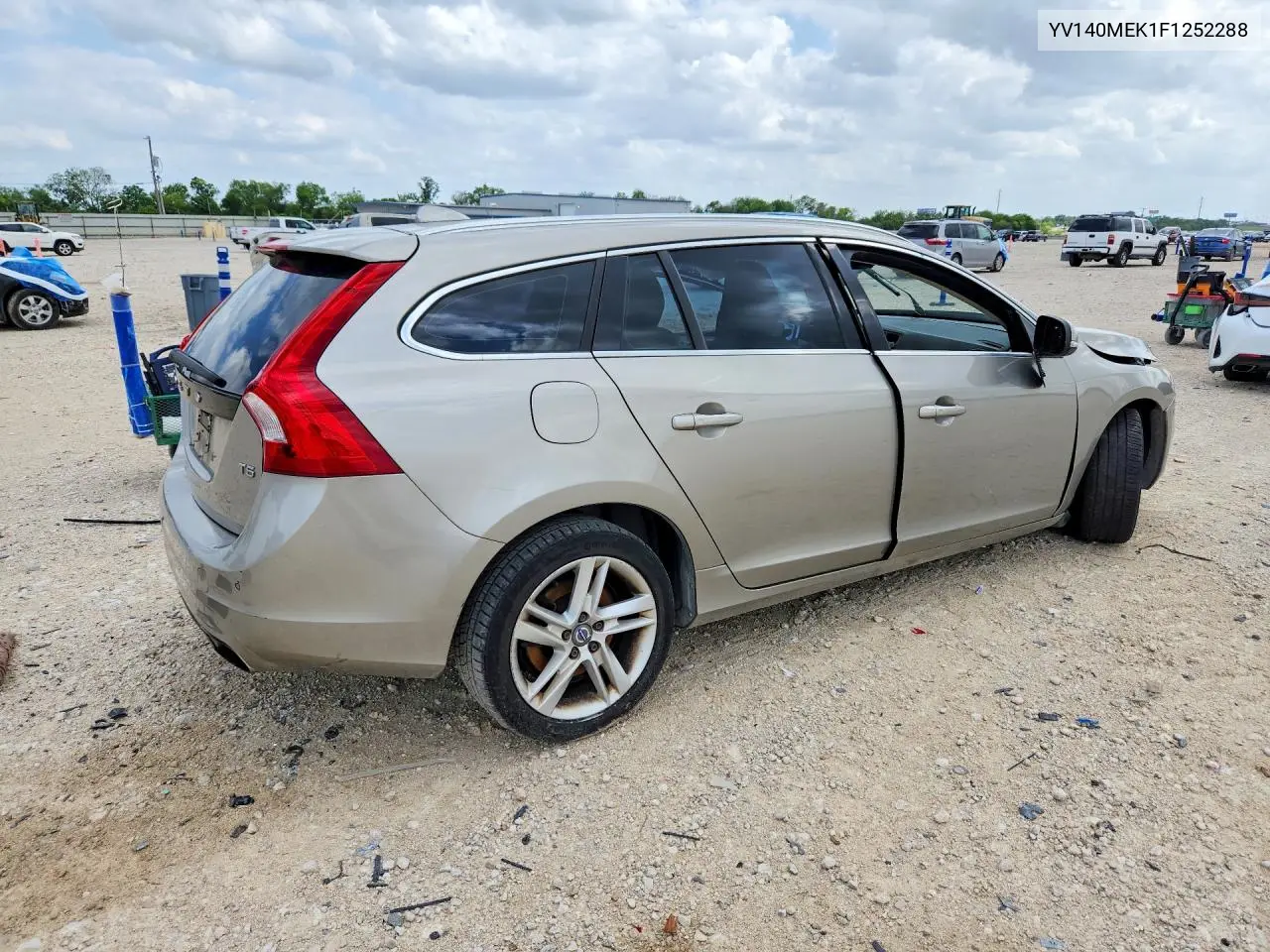 2015 Volvo V60 Premier VIN: YV140MEK1F1252288 Lot: 49954586