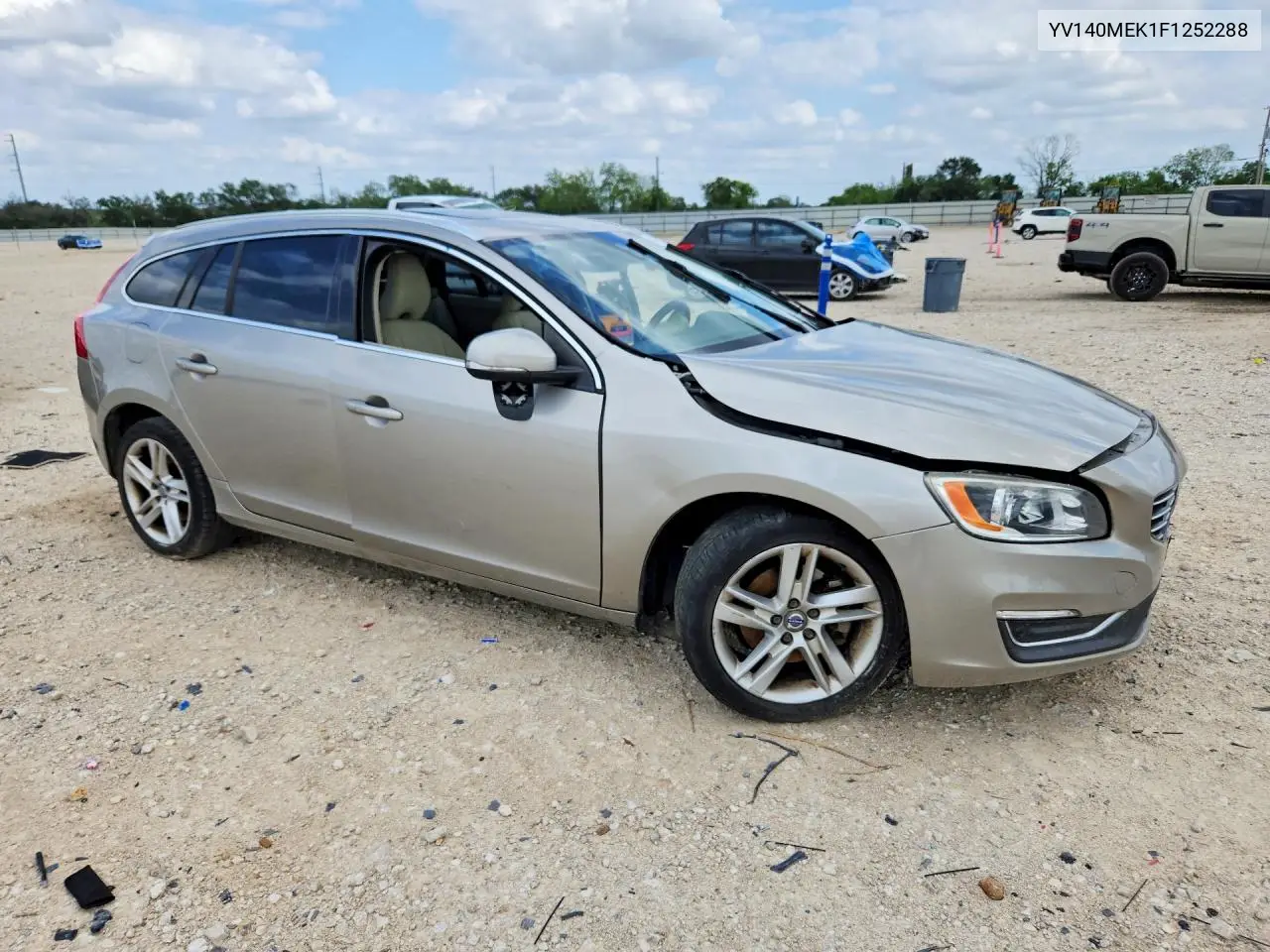 2015 Volvo V60 Premier VIN: YV140MEK1F1252288 Lot: 49954586