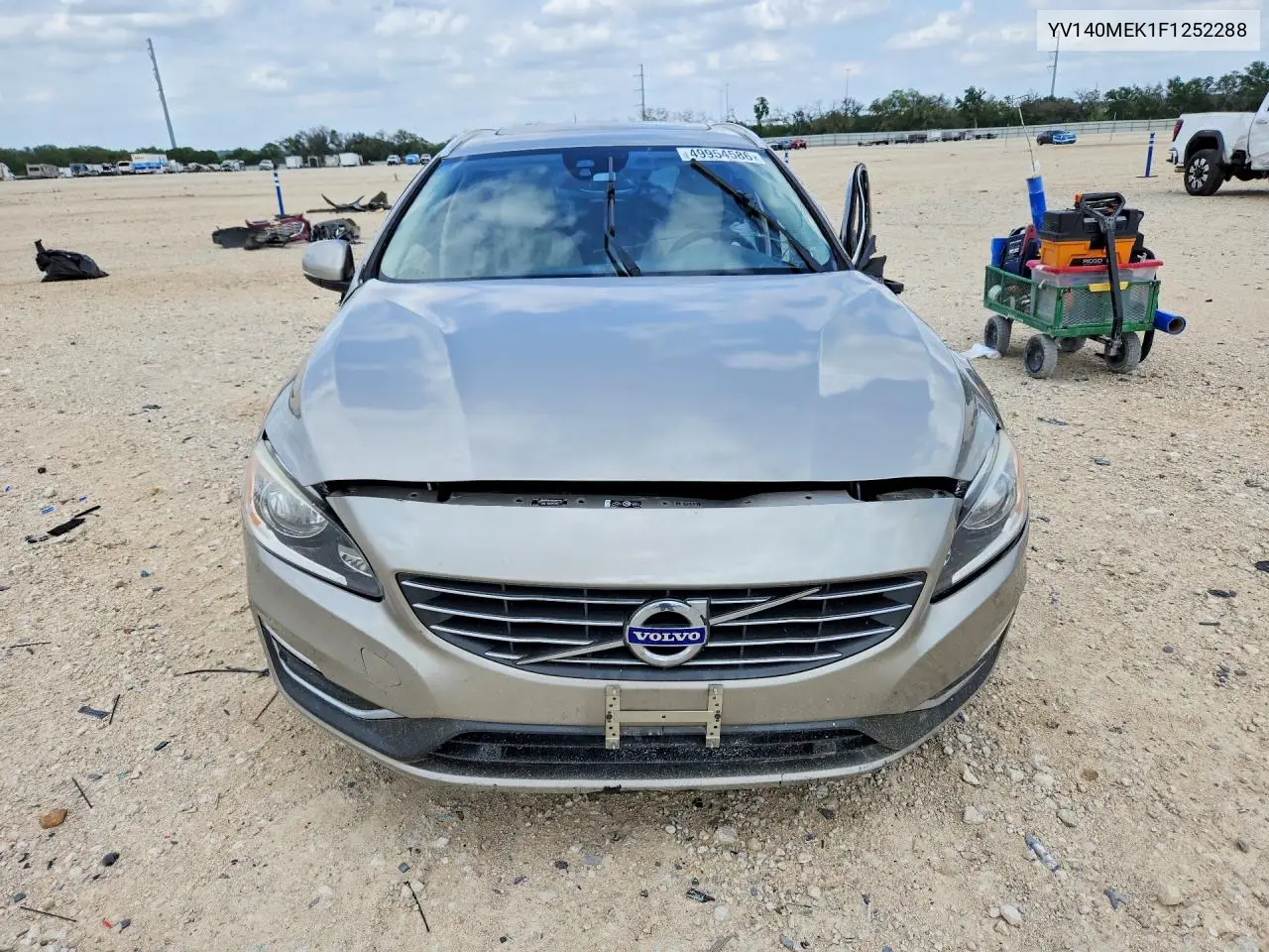 2015 Volvo V60 Premier VIN: YV140MEK1F1252288 Lot: 49954586
