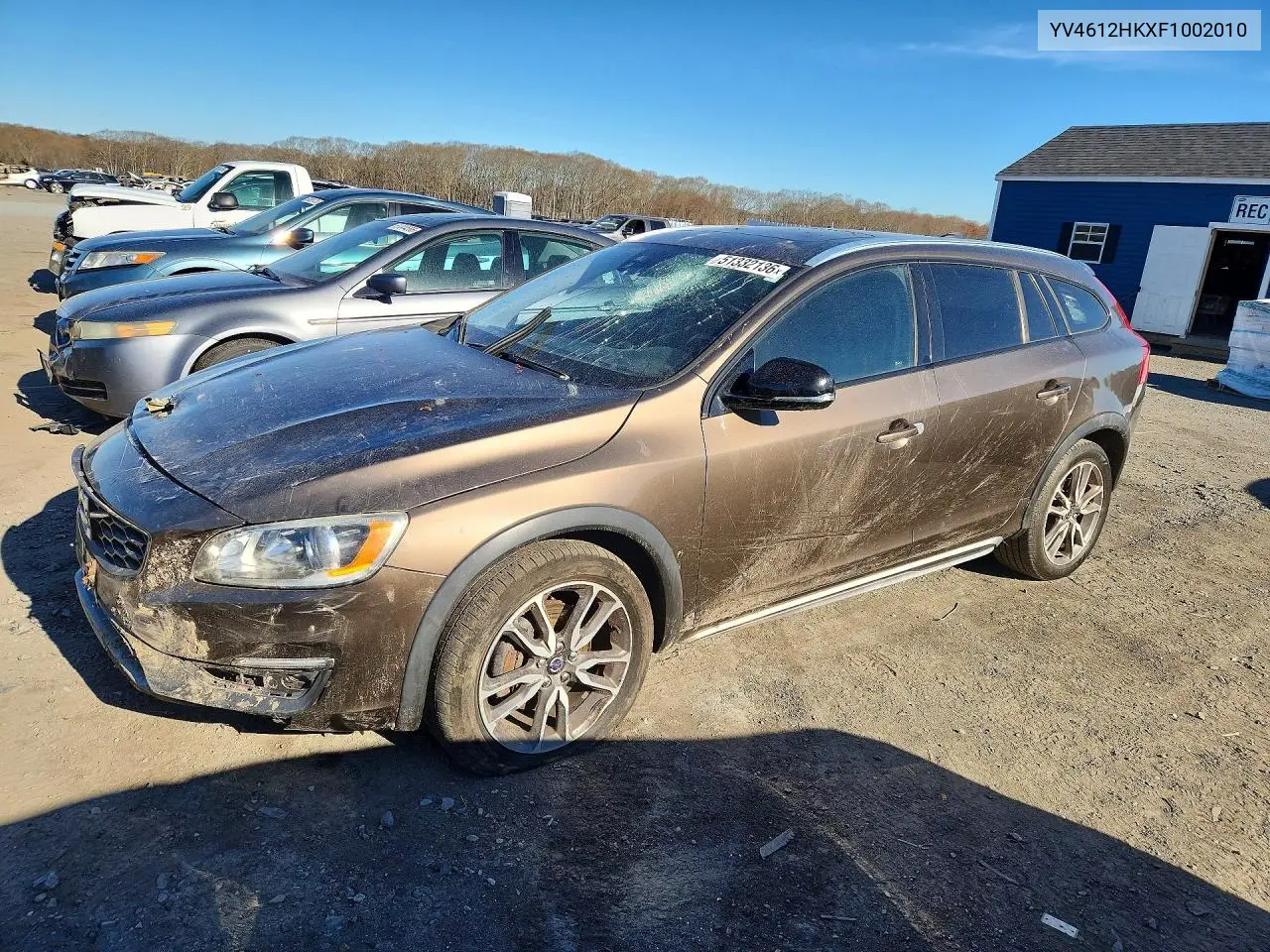 2015 Volvo V60 Cross Country Premier VIN: YV4612HKXF1002010 Lot: 51332136