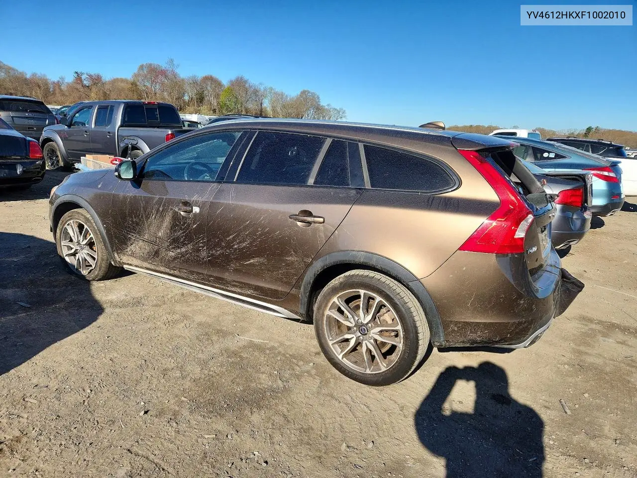 2015 Volvo V60 Cross Country Premier VIN: YV4612HKXF1002010 Lot: 51332136