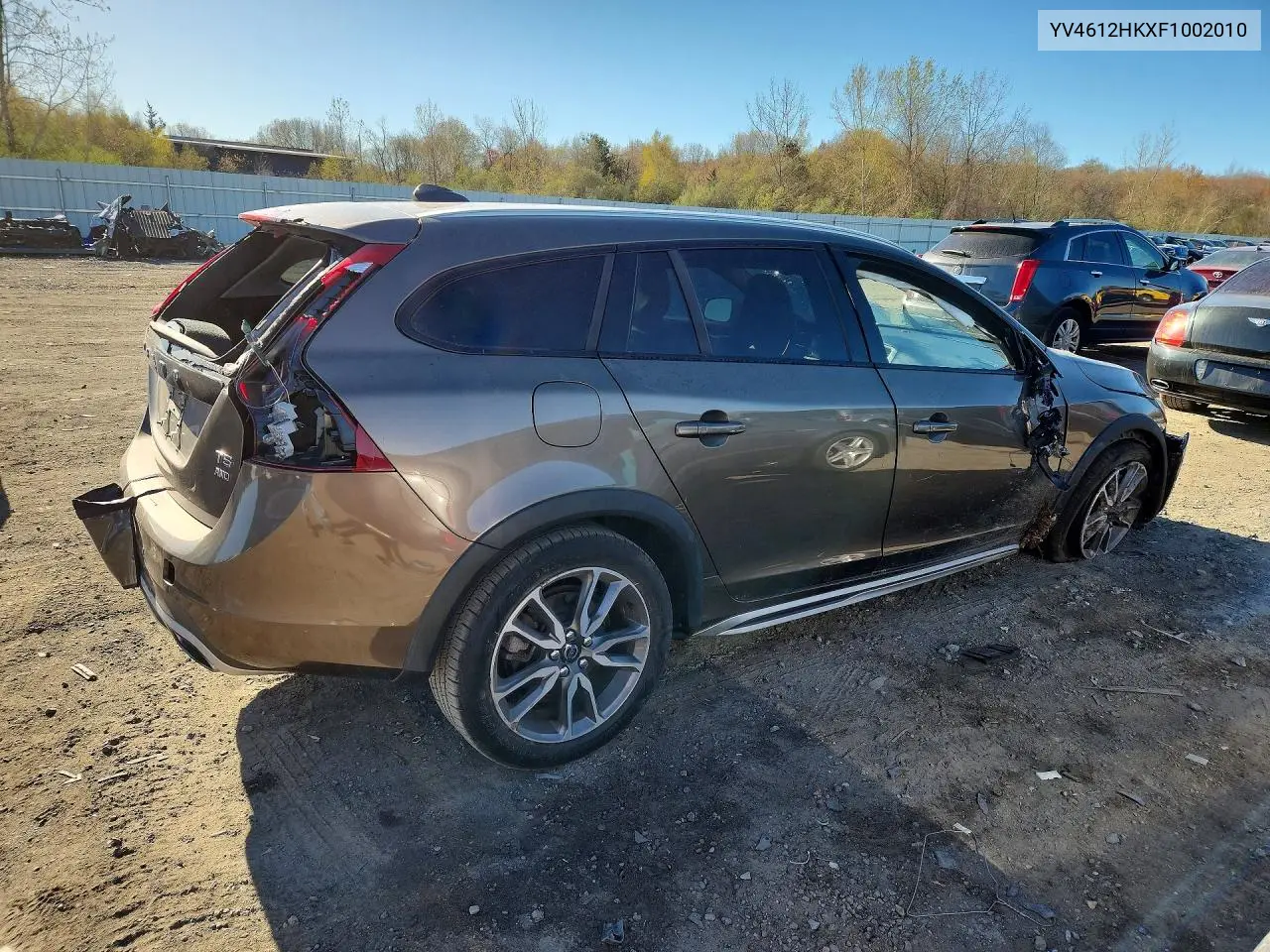 2015 Volvo V60 Cross Country Premier VIN: YV4612HKXF1002010 Lot: 51332136