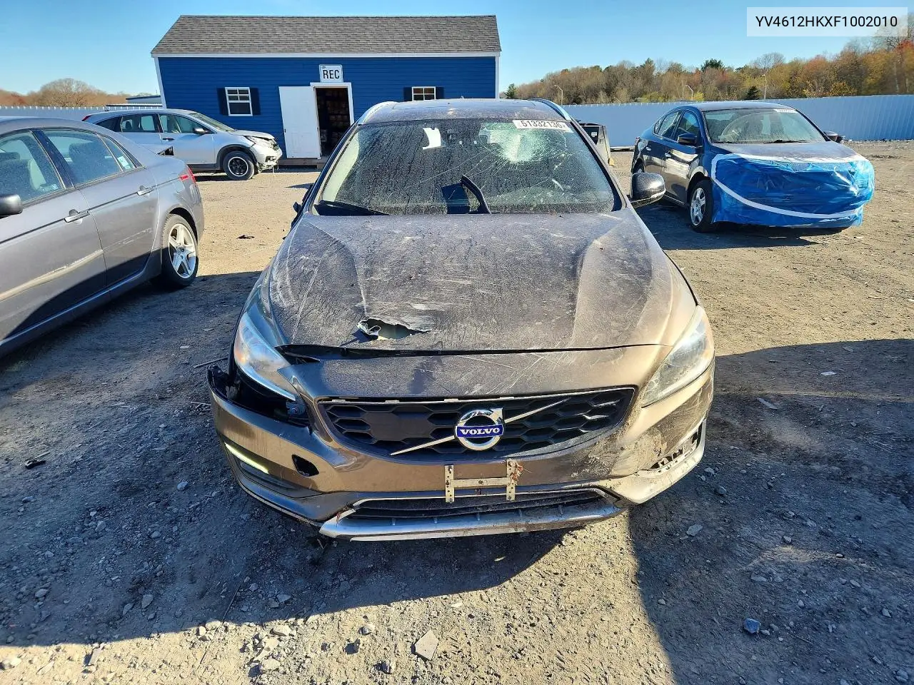 2015 Volvo V60 Cross Country Premier VIN: YV4612HKXF1002010 Lot: 51332136