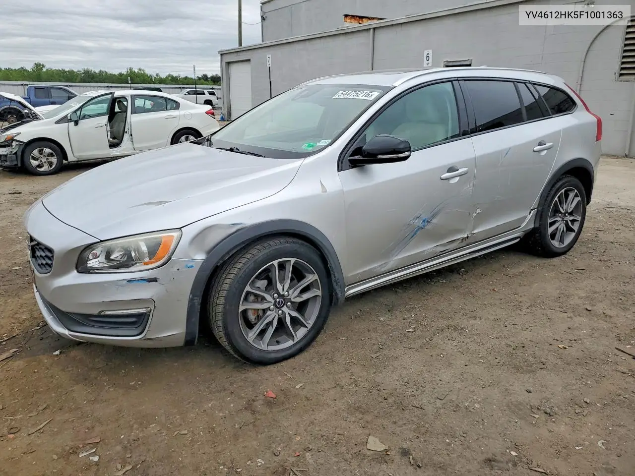 2015 Volvo V60 Cross Country Premier VIN: YV4612HK5F1001363 Lot: 54475216